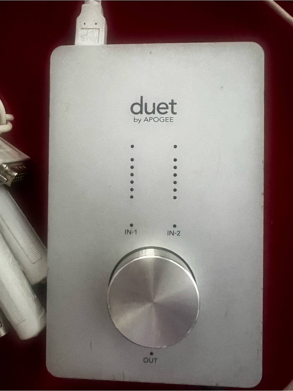 Duet Silver USB Audio Interface - Silver